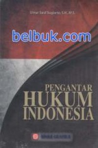 Pengantar hukum indonesia