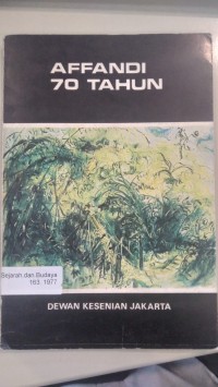 Affandi 70 tahun