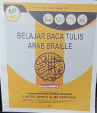 Belajar baca tulis Arab Braille
