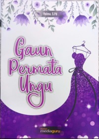 Gaun permata ungu