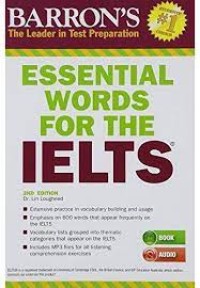 Barron's Essential words for the IELTS