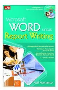 Microsoft word untuk report writing