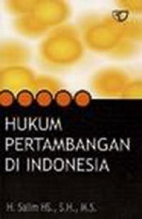 Hukum pertambangan di Indonesia
