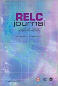 RELC Journal : A Journal Of Language Teaching and Research Volume 46, Number 3, December 2015
