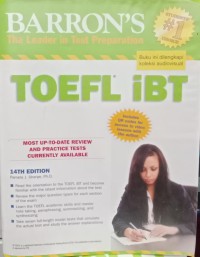 Barron's TOEFL iBT 14th edition