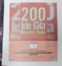 200 ide gila menulis buku