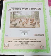 Beternak ayam kampung jilid braille 2