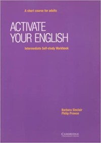 Activate Your English Intermediate self-study workbook
