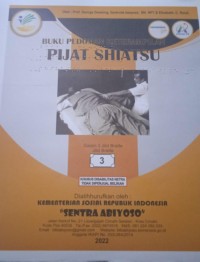 Buku pedoman keterampilan pijat shiatsu jilid braille 3