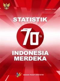 Statistik 70 tahun Indonesia Merdeka