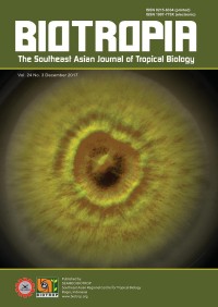 Biotropia vol. 24, no. 3 december 2017