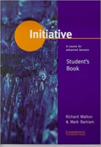 Initiative : a course for advanced learners student's book