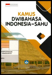 Kamus dwibahasa Indonesia - Sahu