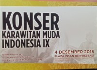 Konser karawitan muda Indonesia X