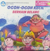 Ogoh-ogoh kecil berkain belang