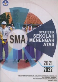 Statistik sekolah menengah atas (SMA) 2021-2022