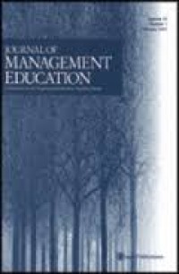 Journal of Management Education Volume 36, Number 5, Oktober 2012