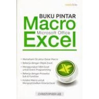 Buku pintar macro microsoft office excel