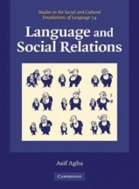 Language and social relations