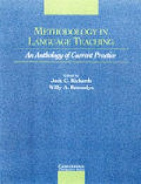 Methodology in Language Teaching: An Anthology of Current Practice