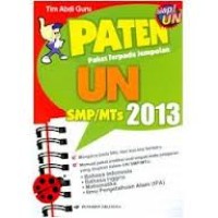 PATEN (paket terpadu jempolan) : UN SMP/MTs 2013