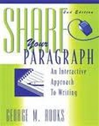 Share your paragraph : an interactive approach to writing