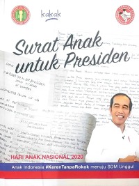 Surat anak untuk presiden