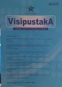 Visipustaka vol. 21, no. 3, Desember 2019