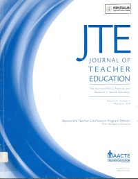 Jte journal of teacher education volume 63 number 3 may june 2012