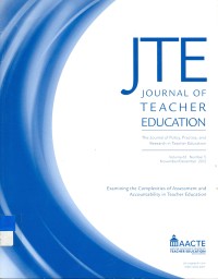 Jte journal of teacher education volume 63 number 5 november/december 2012