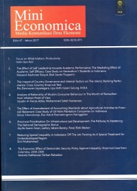 Mini economica: media komunikasi ilmu ekonomi edisi 47 tahun 2017