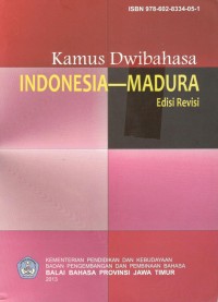 Kamus dwibahasa Indonesia-Madura