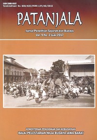 Patanjala: Jurnal Penelitian Sejarah dan Budaya, Vol. 9, No. 2 Juni 2017