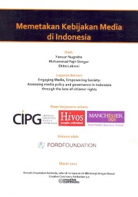 Memetakan kebijakan media di Indonesia