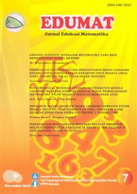 EDUMAT: jurnal edukasi matematika vol. 7 no. 13, november 2016