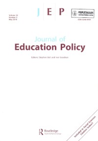 JEP Journal of Education Policy [volume 33 number 3 may 2018]