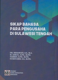 Sikap bahasa para pengusaha di Sulawesi Tengah