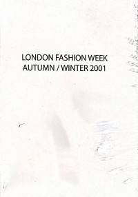 London fashion week : autumn/winter 2001 [DVD]