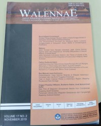Walennae : jurnal arkeologi Sulawesi Selatan dan Tenggara, volume 17, nomor 2, november 2019