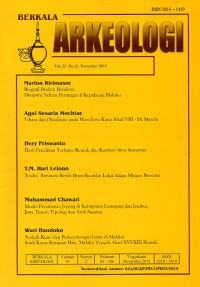 Berkala Arkeologi Vol. 40 No. 1 - Mei 2020
