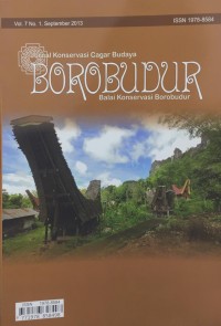 Jurnal konservasi cagar budaya Borobudur volume 7 nomor 1, September 2013