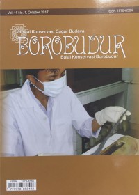 Jurnal konservasi cagar budaya Borobudur volume 11 nomor 1, Oktober 2017
