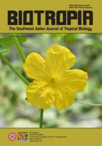 Biotropia : the southeast asian journal of tropical biology volume 24 nomor 1, April 2017