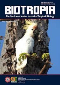 Biotropia : the southeast asian journal of tropical biology volume 27 nomor 3, Desember 2020