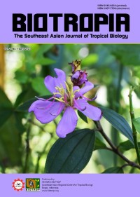 Biotropia : the southeast Asian journal of tropical biology volume 27 nomor 1 April 2020