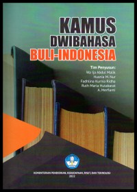 Kamus dwibahasa Buli-Indonesia