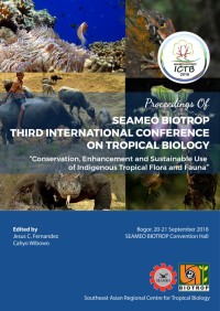 Proceedings of seameo biotrop third international conference on tropical biology : conservation, enhancement and sustainable use of indigenous tropical flora and fauna