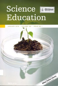 Science education january 2016 volume 100 issue no 1
