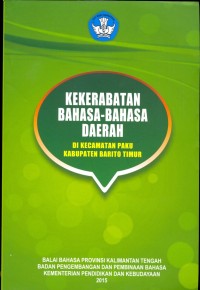 Kekerabatan bahasa-bahasa daerah di Kecamatan Paku Kabupaten Barito Timur
