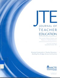 JTE journal of teacher education volume 63 number 4 september/october 2012